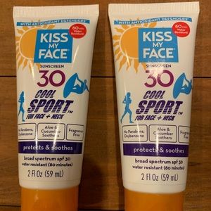 Kiss My Face Cool Sport Sunscreen SPF 30 Exp 4/21